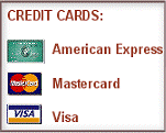 We Accept Credit Cards